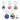 PawView Anti-Loss Smart Pet ID Tag with QR Code TN102 Lucky Series