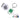 PawView Anti-Loss Smart Pet ID Tag with QR Code TN102 Lucky Series