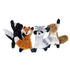Vibrant Set of 4 Squeaky Dog Toys - Durable, Colorful, and Safe for Endless Canine Fun!
